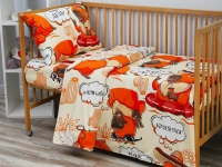 Комплект постельного белья детский бязь СТАНДАРТ (пл.125 гр/м2) "355 Капибара" в ассортименте Комплект постельного белья детский бязь СТАНДАРТ (пл.125 гр/м2) "355 Капибара" в ассортименте